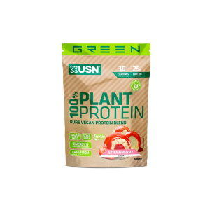 USN Plant Protein Vegan 900 г, Клубника