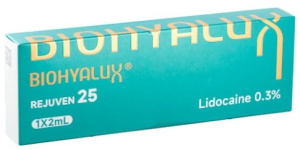 BioHyalux Rejuven 25 - Средство косметическое для ухода за кожей, 2,5 мл