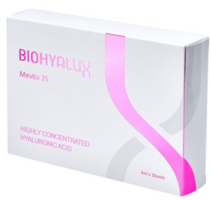 BioHyalux Mevita 25 - Средство косметическое для ухода за кожей, 4 мл