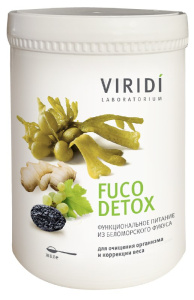 VIRIDI FUCO DETOX (ФУКО ДЕТОКС). Продукт на основе водорослей: "НАТИВ БАЗА". PP 500 
