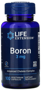 LIFE Extension Boron 3 мг, 100 капс