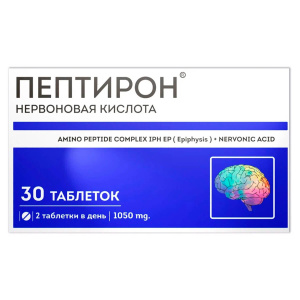 Пептидный комплекс Пептирон, 30 таблеток